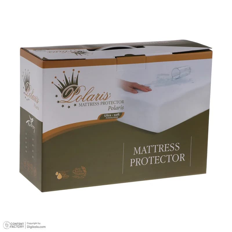 محافظ تشک پولاریس مدل Ultra Soft ضدآب نانو سایز 140×200 سانتی متر — تصویر ۲