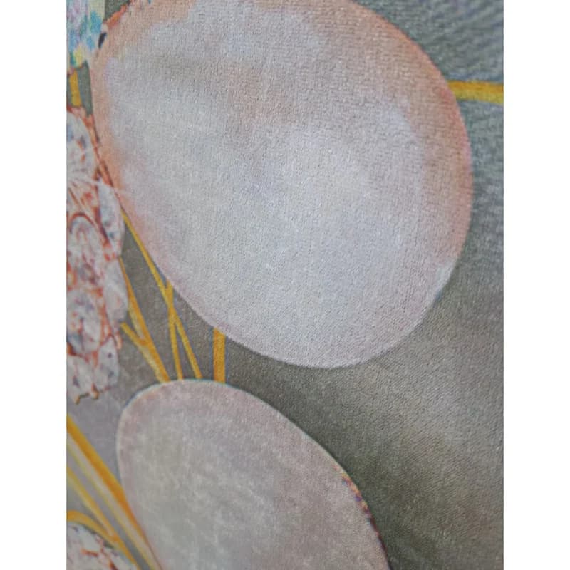تشک مهمان مدل مخمل طرح پروانه کد 26 یک نفره سایز 90×190 سانتی متر — تصویر ۵