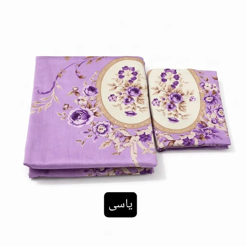 محافظ تشک مهمان پنبه یکنفره مدل طرحدار همراه با روبالشتی سایز 200*90 سانتی متر — تصویر ۲
