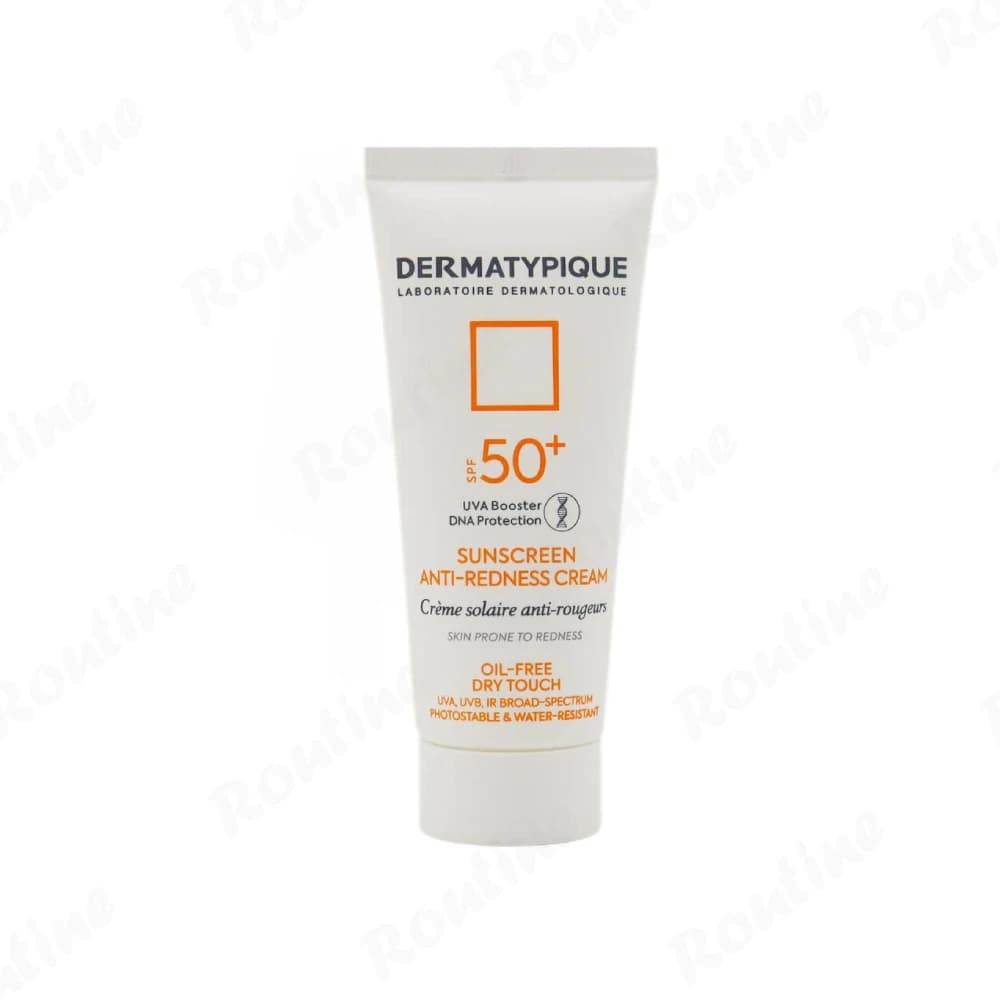 کرم ضد آفتاب و ضدقرمزی بی رنگ SPF 50 درماتیپیک 40 میلی‌لیتر