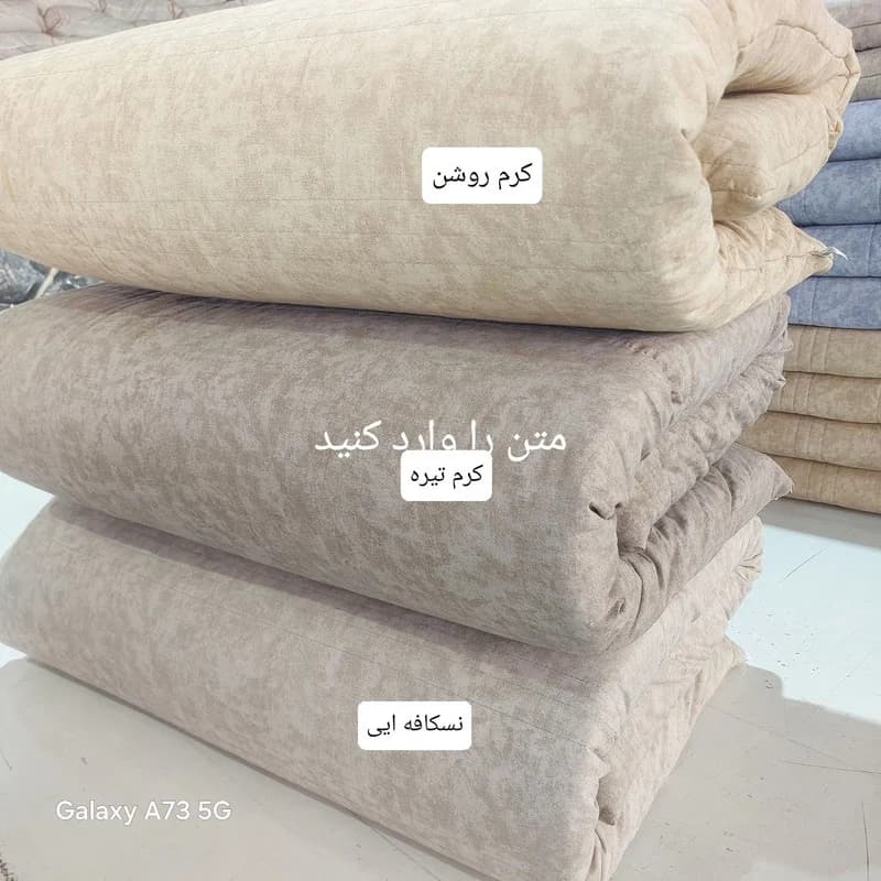 تشک مهمان مدل آیسان یکنفره سایز 90*190 سانتی متر — تصویر ۳