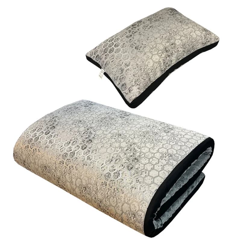 تشک مهمان یاپراک مدل کندو یکنفره سایز 85×185 سانتی متر به همراه بالش