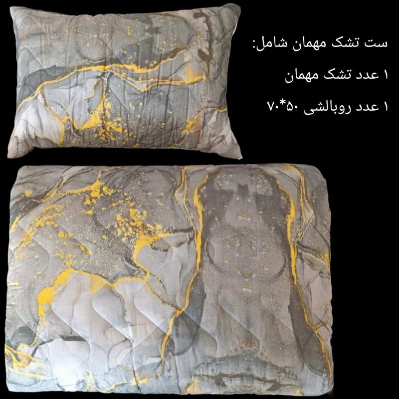 ست تشک مهمان اسلیپی مدل hurricane یکنفره سایز 185×85 سانتی متر به همراه روبالشی — تصویر ۳