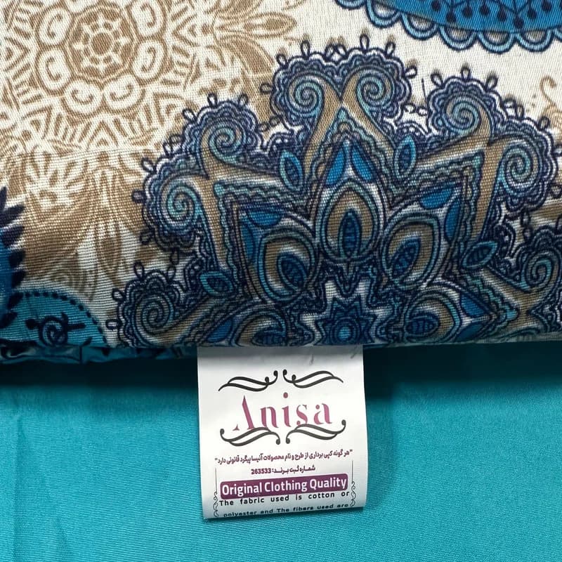 تشک مهمان یک نفره آنیسا مدل فلور سایز 185×85 سانتی متر — تصویر ۵