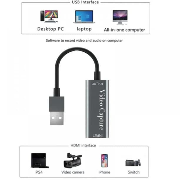 کارت کپچر HDMI 4K کد 5252 — تصویر ۳
