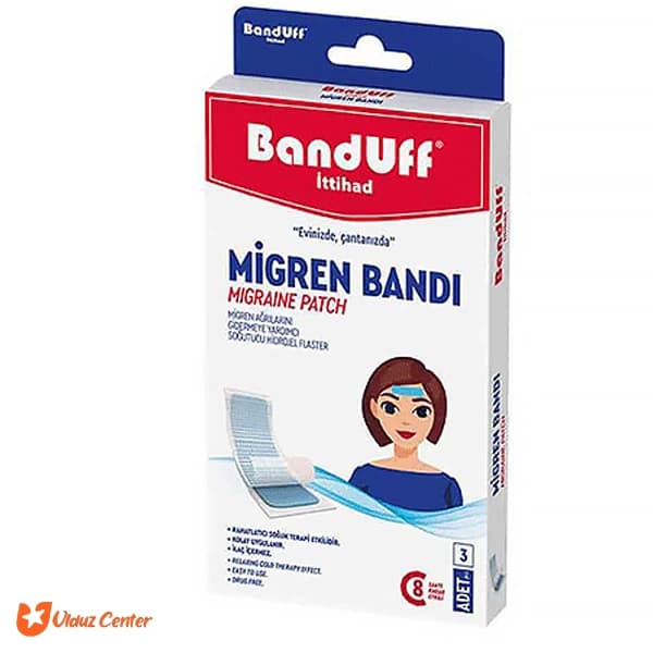 باند کاهش درد میگرن Banduff بسته 3 عددی