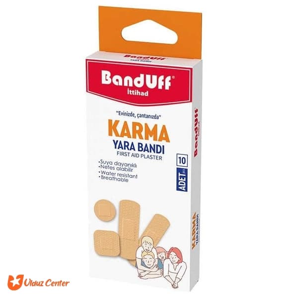 چسب زخم Banduff مدل Karma بسته 10 عددی