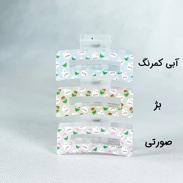 کلیپس مو سرامیکی فانتزی — تصویر ۲