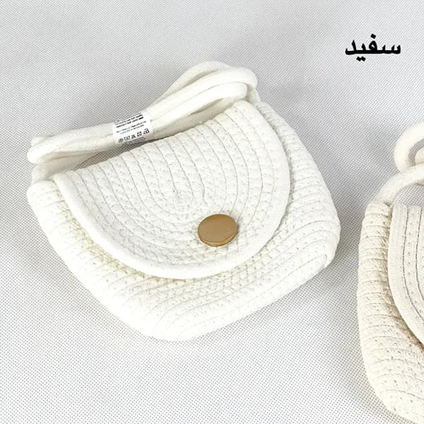 کیف قیطونی نیم دایره — تصویر ۸