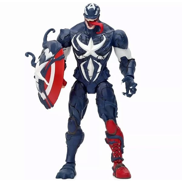 اکشن فیگور سری Venomized زد دی تویز مدل Captain America