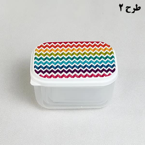 ست ظرف نگهدارنده غذا مدل مستطیل بارانا 4 عددی — تصویر ۳