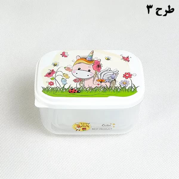 ست ظرف نگهدارنده غذا مدل مستطیل بارانا 4 عددی — تصویر ۴