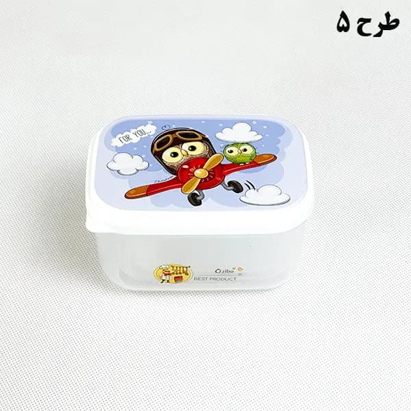 ست ظرف نگهدارنده غذا مدل مستطیل بارانا 4 عددی — تصویر ۶
