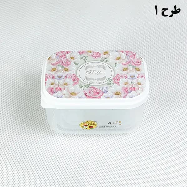 ست ظرف نگهدارنده غذا مدل مستطیل بارانا 4 عددی — تصویر ۲