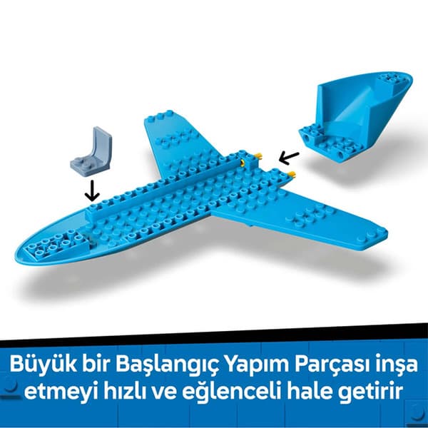 لگو سری سیتی مدل Passenger Jet کد 60492 — تصویر ۵