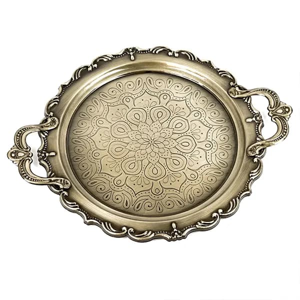 سینی گرد بزرگ آنتیک