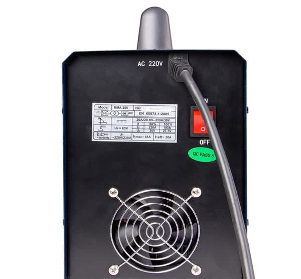 اینورتر جوشکاری اکتیو 250 آمپر مدل AC-48250 — تصویر ۴