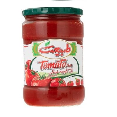رب گوجه فرنگی شیشه ای طبیعت 700گرم