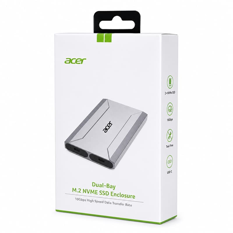 قاب هارد اکسترنال NVME ایسر مدل ODK3N0 — تصویر ۴