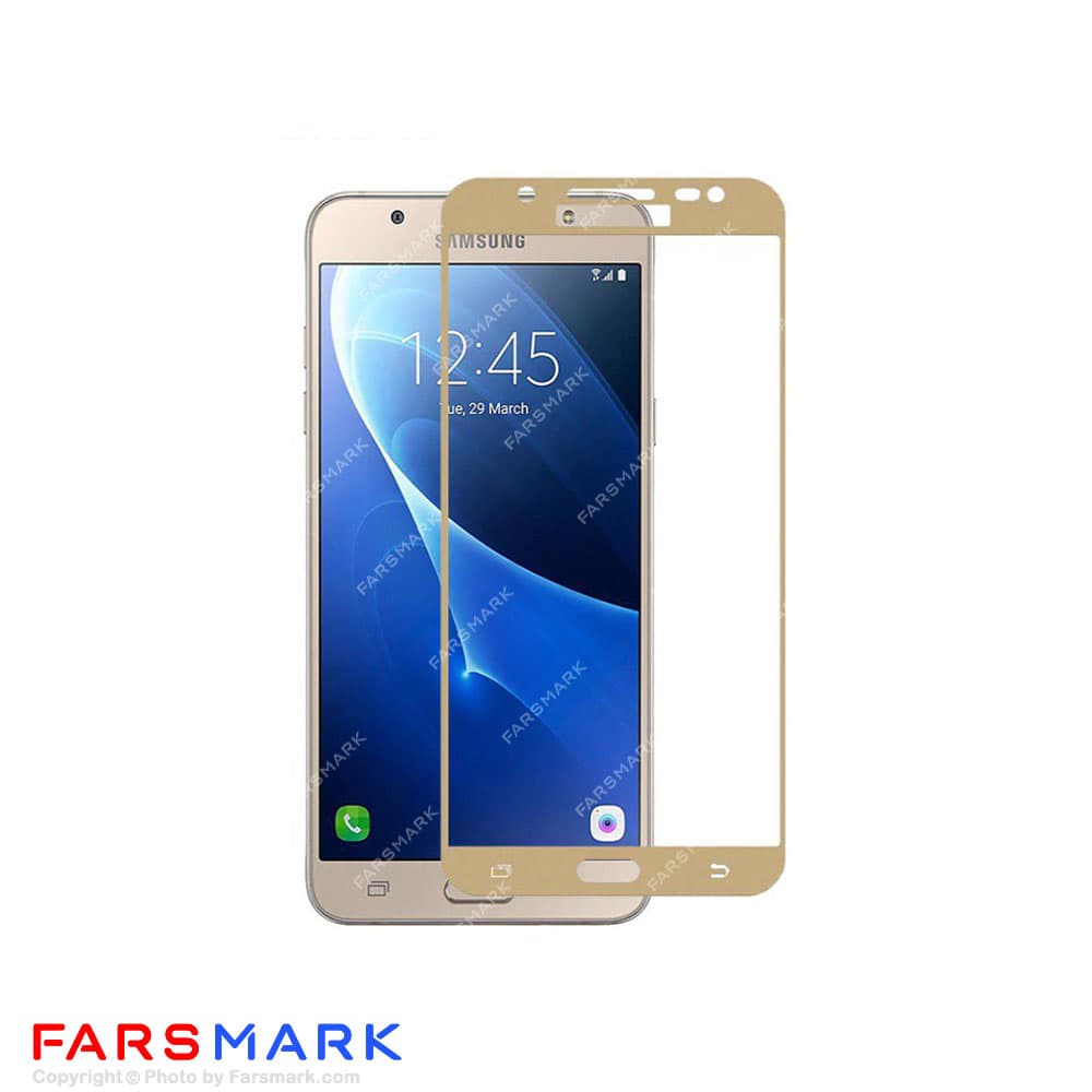 گلس تمام صفحه سامسونگ Samsung Galaxy J7