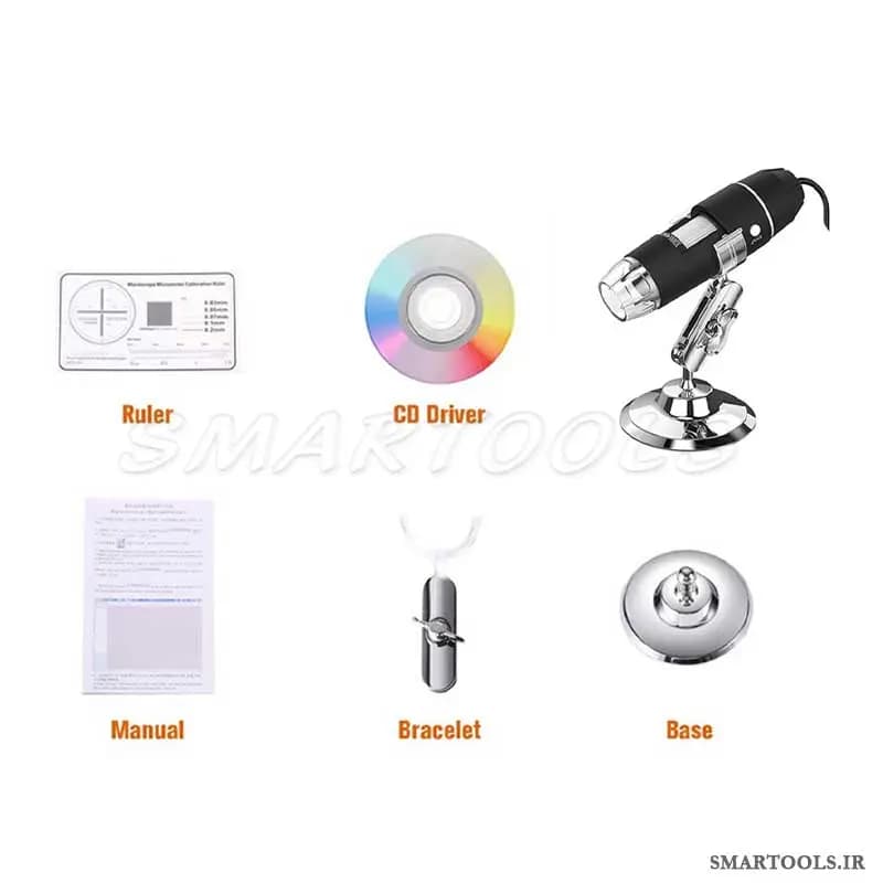 میکروسکوپ دیجیتال USB مدل 1000X — تصویر ۲