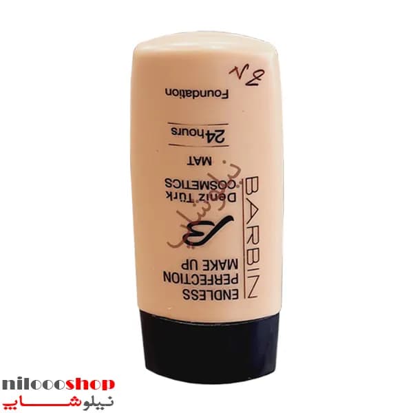 کرم پودر تیوپی مات باربین شماره V2 حجم 45 گرم