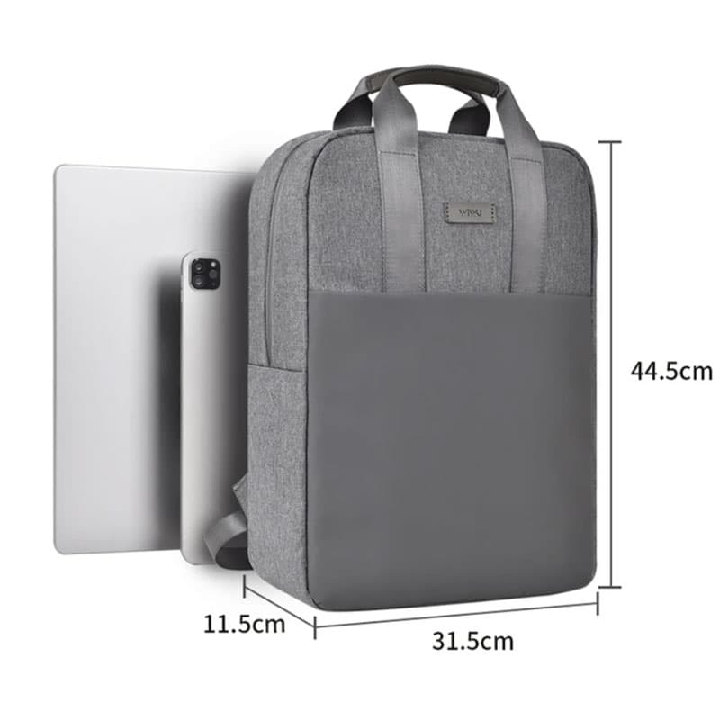 کوله پشتی لپ تاپ ویوو مدل Minimalist backpack QBT-1333 مناسب برای لپ تاپ 15 تا 17 اینچی — تصویر ۳