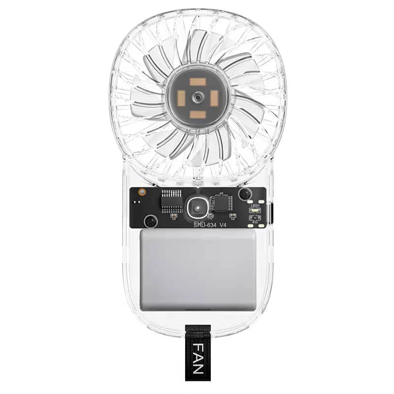 پنکه دستی مدل TRASNPARENT CARD FAN — تصویر ۴