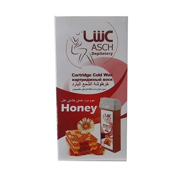 موم خشابی عش مدل Honey مقدار 150 گرم Ash Honey Cartridge Cold Wax 150gr — تصویر ۲