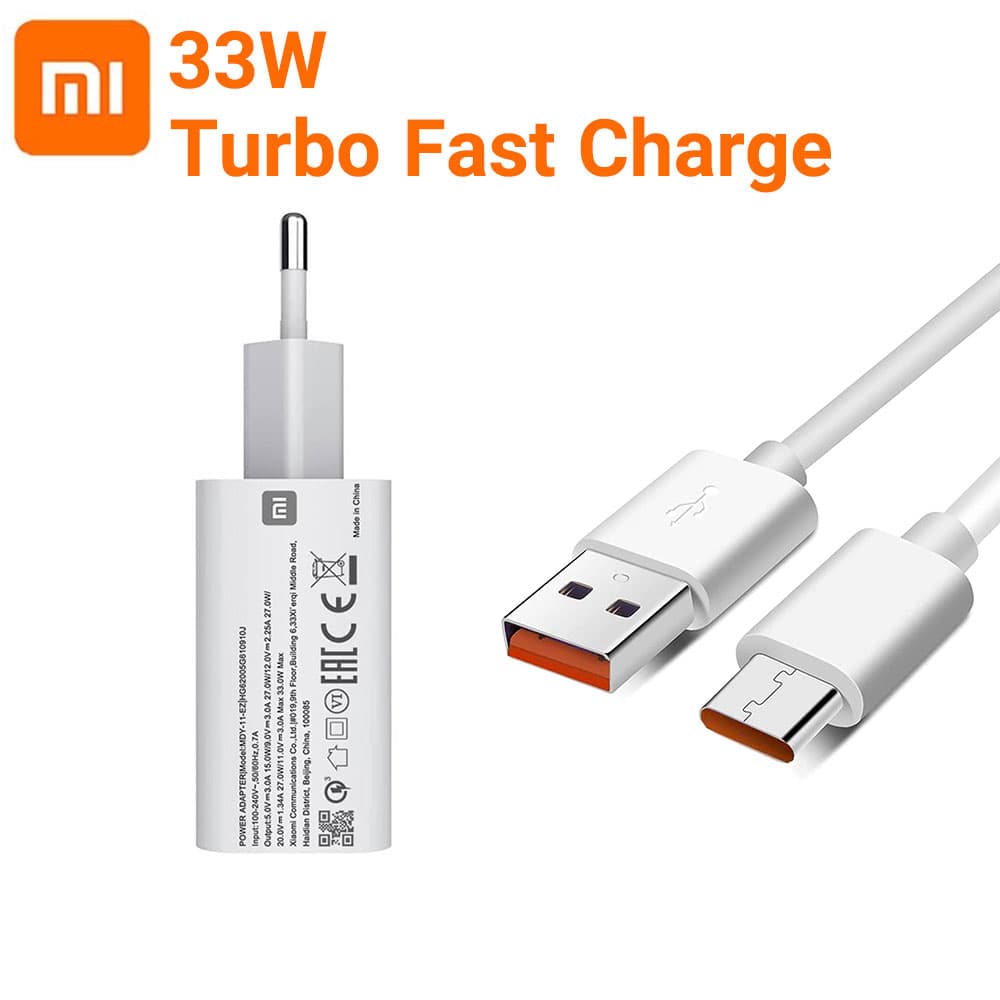 فست شارژر اصلی گوشی شیائومی Xiaomi Poco M4 Pro