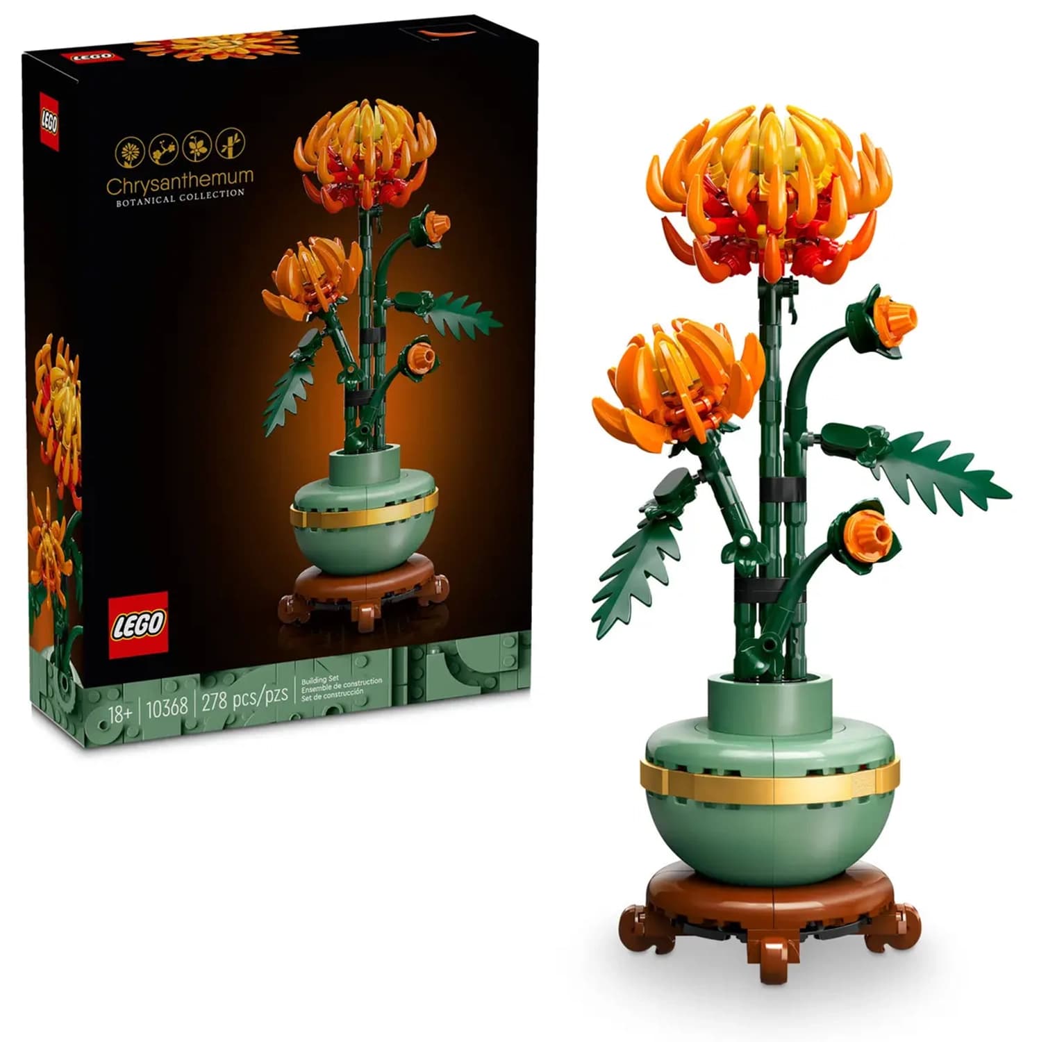 لگو بوتانیکال مدل گل داوودی Chrysanthemum 10368