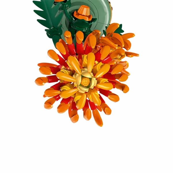 لگو بوتانیکال مدل گل داوودی Chrysanthemum 10368 — تصویر ۴