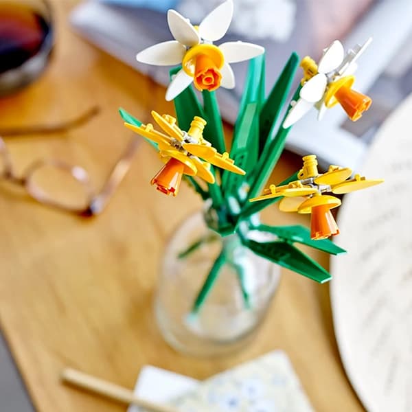 لگو گل نرگس Daffodils 40747 — تصویر ۳