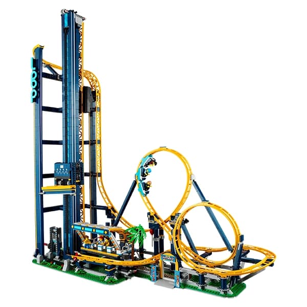 لگو آیکونز مدل 10303 ترن هوایی Loop Coaster — تصویر ۳