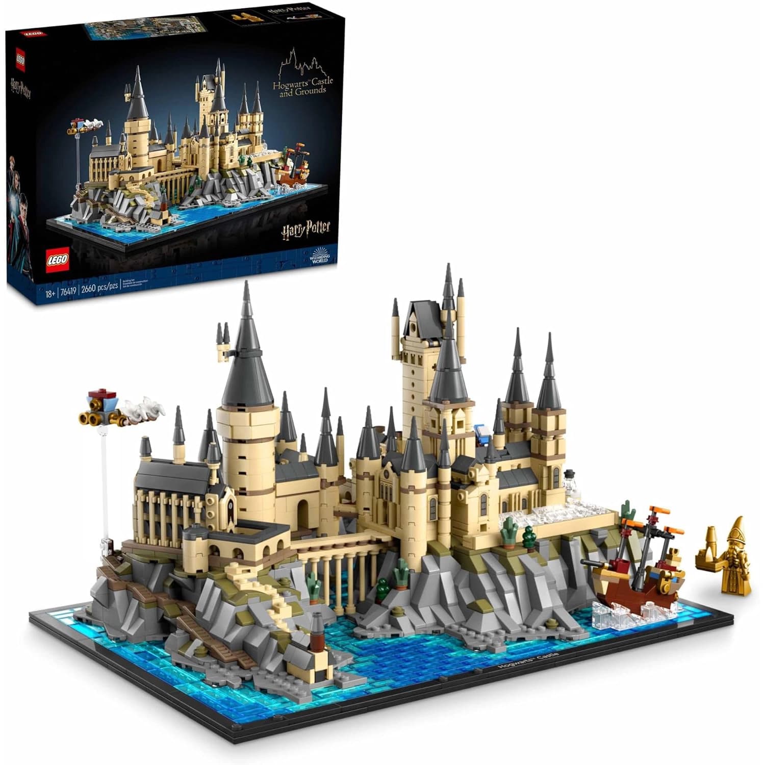 لگو هری پاتر مدل Hogwarts Castle and Grounds 76419