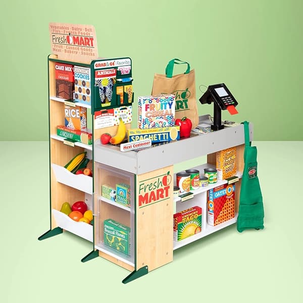 اسباب بازی سوپر مارکت چوبی Melissa & Doug — تصویر ۳