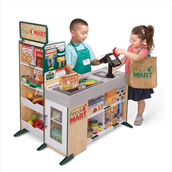 اسباب بازی سوپر مارکت چوبی Melissa & Doug — تصویر ۴