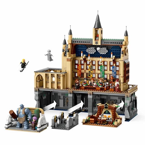 لگو هری پاتر مدل Hogwarts Castle: The Great Hall 76435 — تصویر ۴
