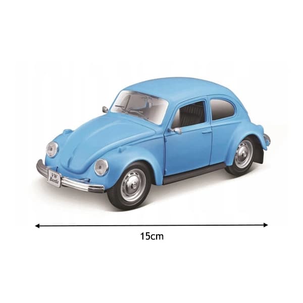 ماکت ساختنی ماشین فلزی 1:24 مایستو مدل Volkswagen Beetle — تصویر ۲