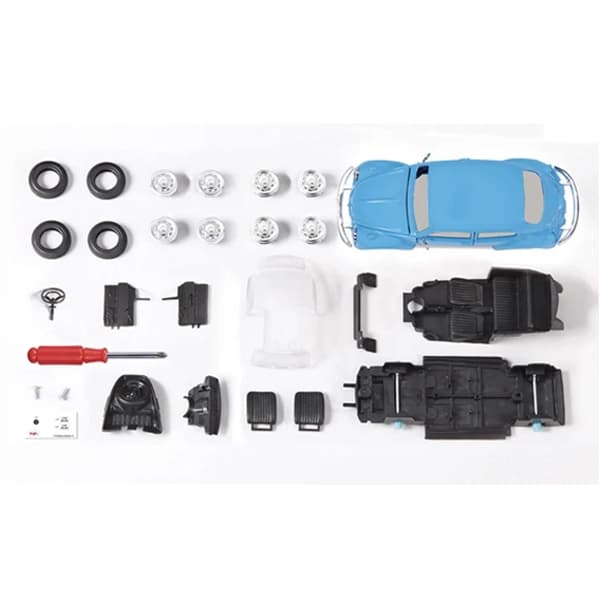 ماکت ساختنی ماشین فلزی 1:24 مایستو مدل Volkswagen Beetle — تصویر ۳