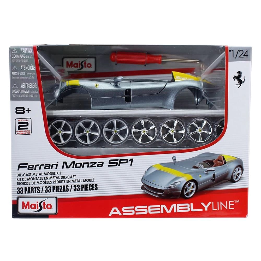 ماکت ساختنی ماشین فلزی 1:24 مایستو مدل Ferrari Monza SP1
