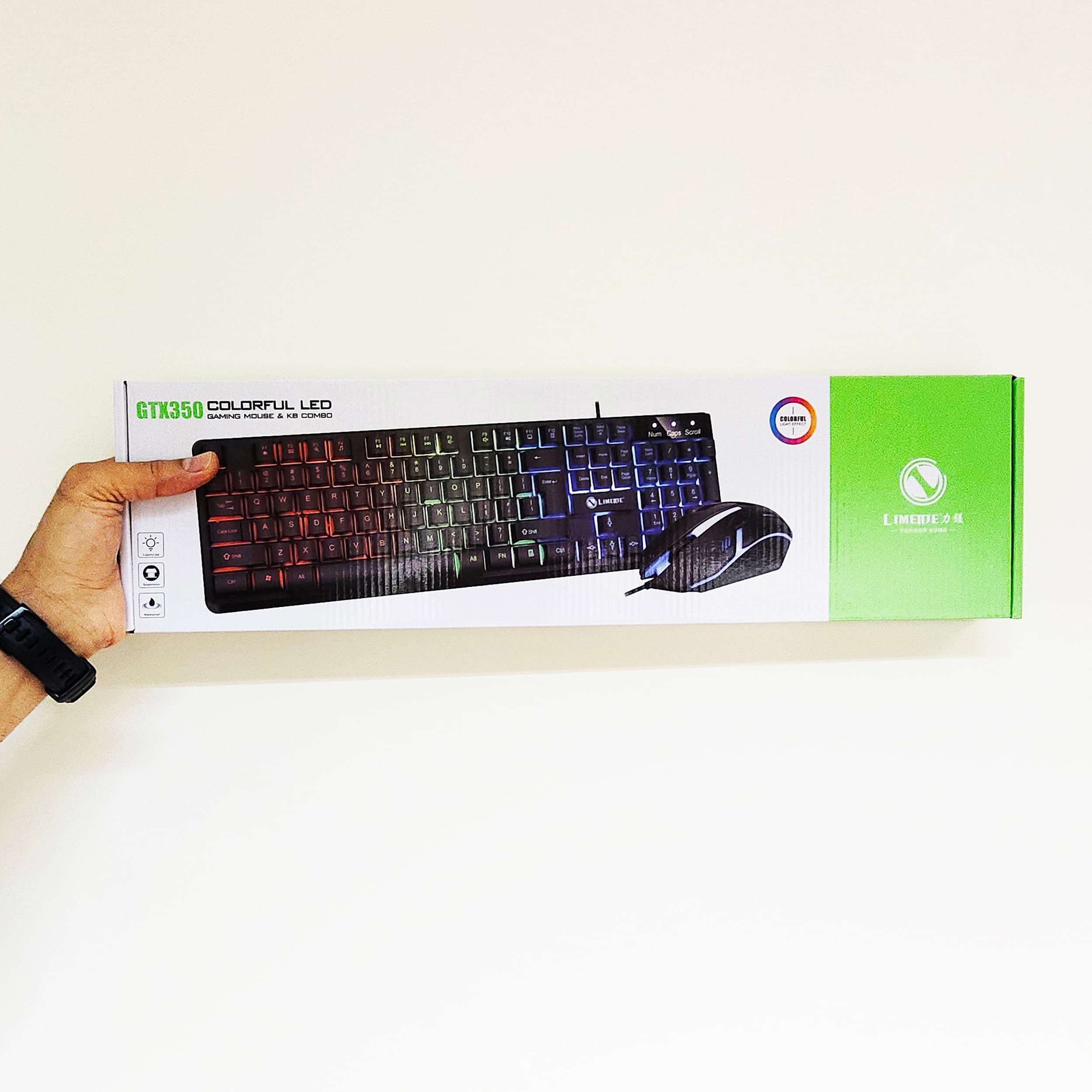 ست گیمینگ لایماید مدل GTX350 کد 2024 — تصویر ۵