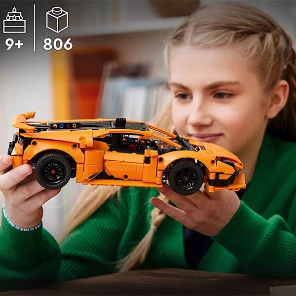لگو تکنیک مدل Lamborghini Huracán Tecnica Orange 42196 — تصویر ۶