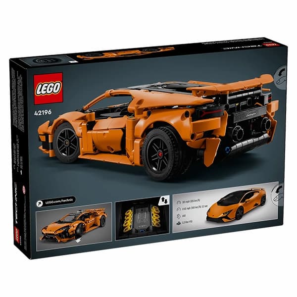 لگو تکنیک مدل Lamborghini Huracán Tecnica Orange 42196 — تصویر ۷