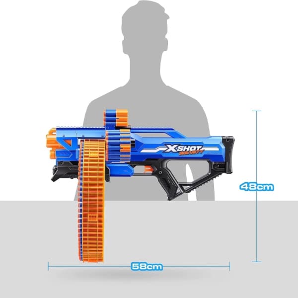 تفنگ ایکس شات X-Shot مدل Mad Mega Barrel — تصویر ۶