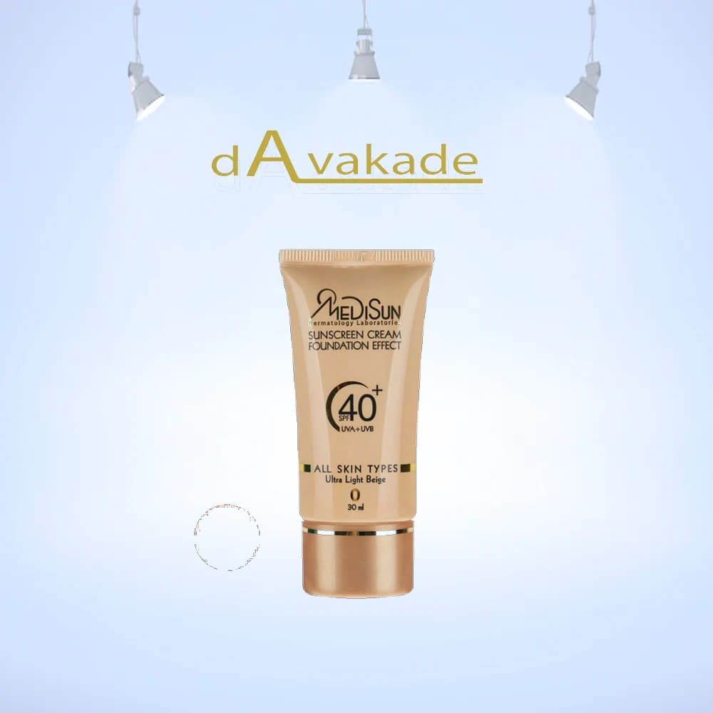 کرم ضد آفتاب بژ خیلی روشن SPF40 | مدیسان MEDISUN — تصویر ۲