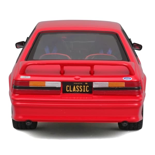 ماشین فلزی 1:24 مایستو مدل 1993 Ford Mustang Svt Cobra قرمز — تصویر ۵