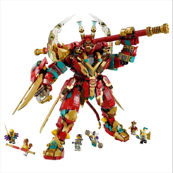 لگو مانکی کید مدل Monkey King Ultra Mech 80045 — تصویر ۲