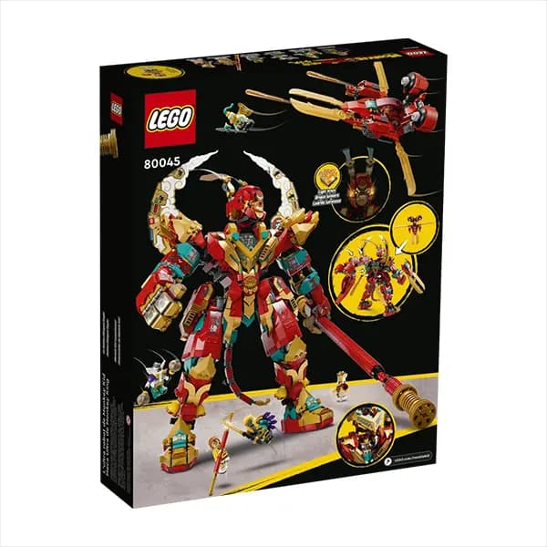 لگو مانکی کید مدل Monkey King Ultra Mech 80045 — تصویر ۴