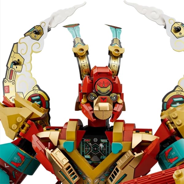 لگو مانکی کید مدل Monkey King Ultra Mech 80045 — تصویر ۸